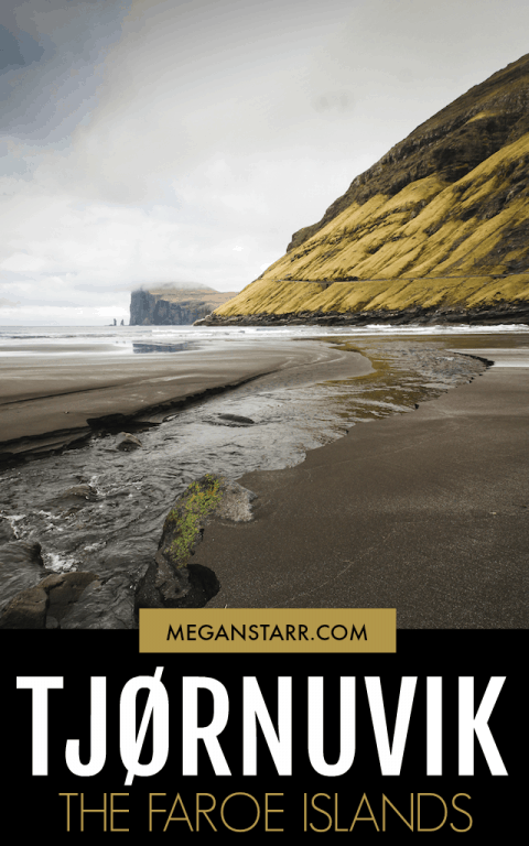 Visiting Tjørnuvik in the Faroe Islands on northern Streymoy