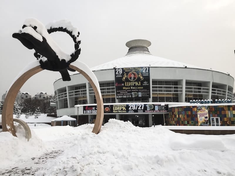 Almaty Kazakhstan circus building