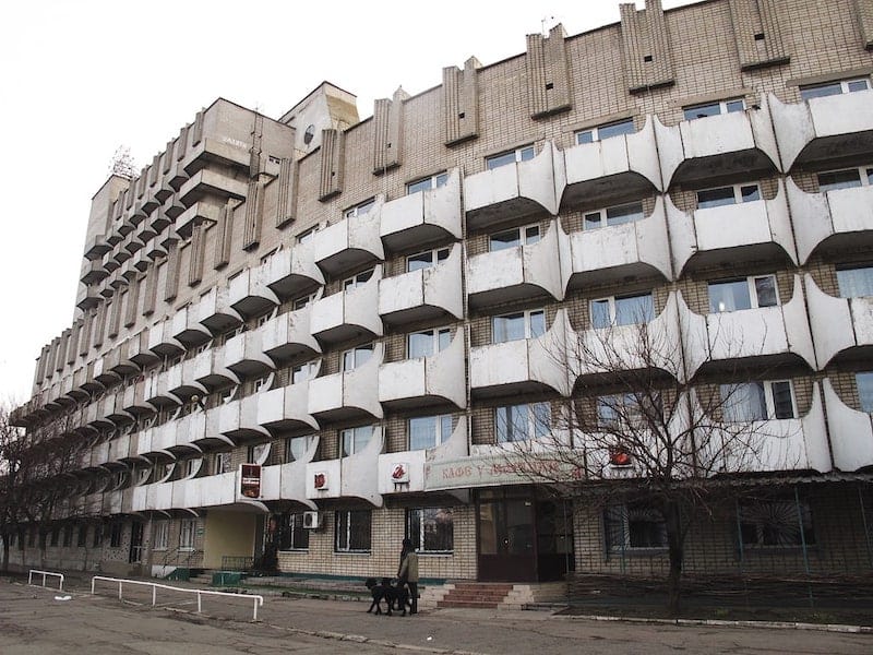 Dnipro Soviet circus building and accommodation for artists