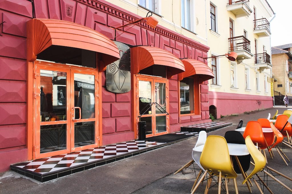cafe in Chernihiv, Ukraine
