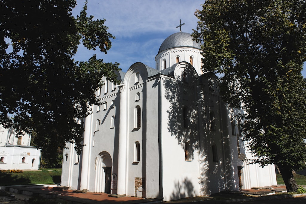 Boris and Gleb Cathedral in Chernihiv, Ukraine
