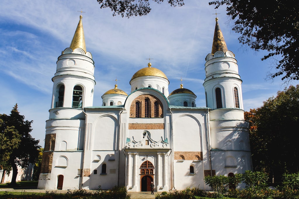 Transfiguration Cathedral in Chernihiv, Ukraine 
