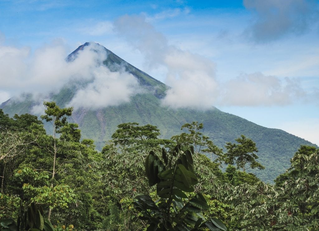 Arenal Volcano in La Fortuna, Costa Rica
