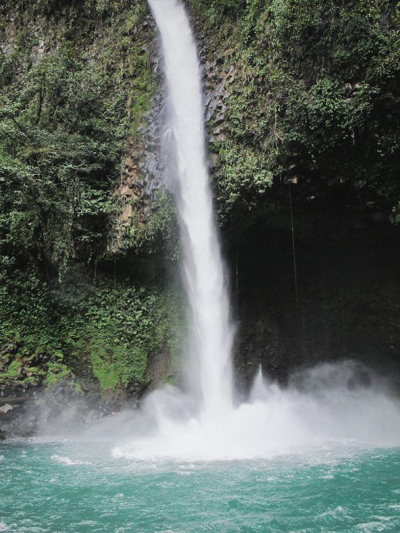 La Fortuna Waterfall in La Fortuna, Costa Rica