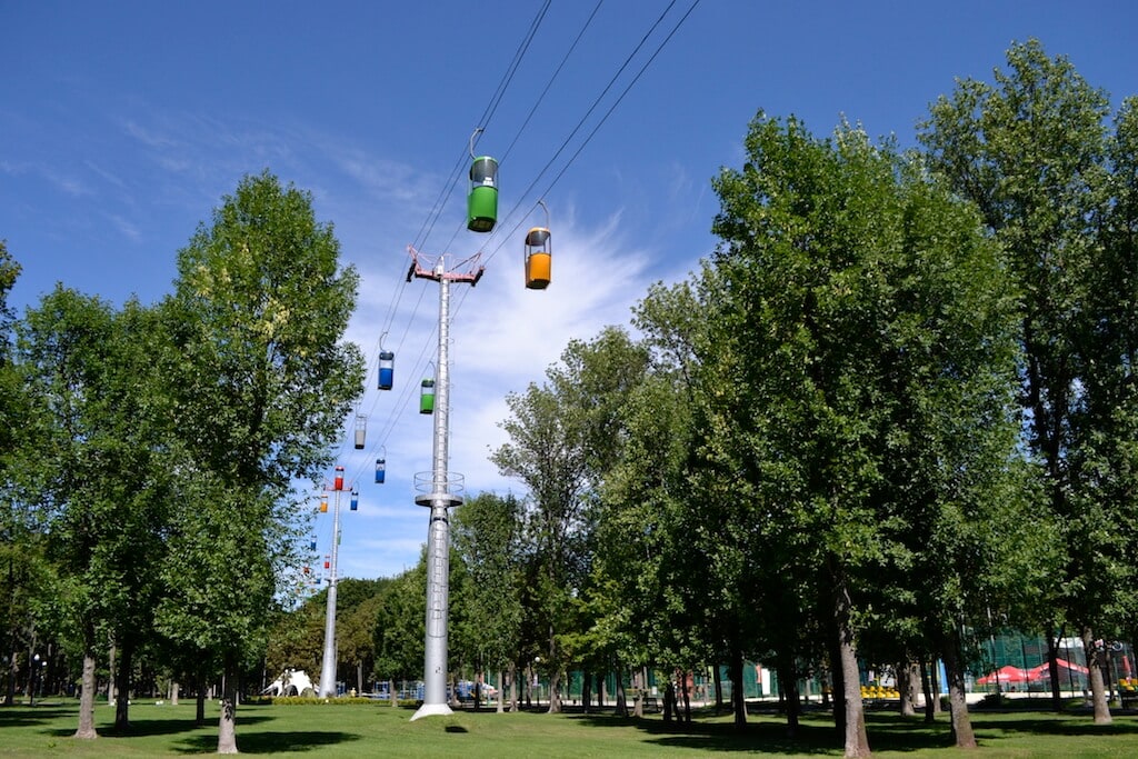 Kharkiv, Ukraine cable cars
