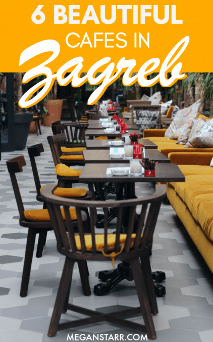 There is no shortage of beautiful and photogenic cafes in Zagreb, Croatia. This is a guide to six of the most Instagram-worthy to visit on your next trip! Map included!