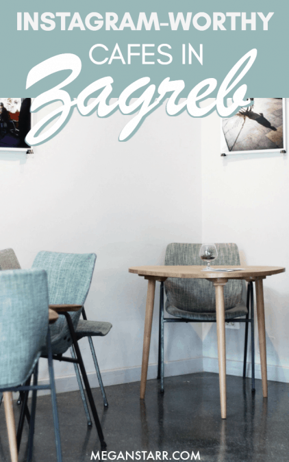 There is no shortage of beautiful and photogenic cafes in Zagreb, Croatia. This is a guide to six of the most Instagram-worthy to visit on your next trip! Map included!