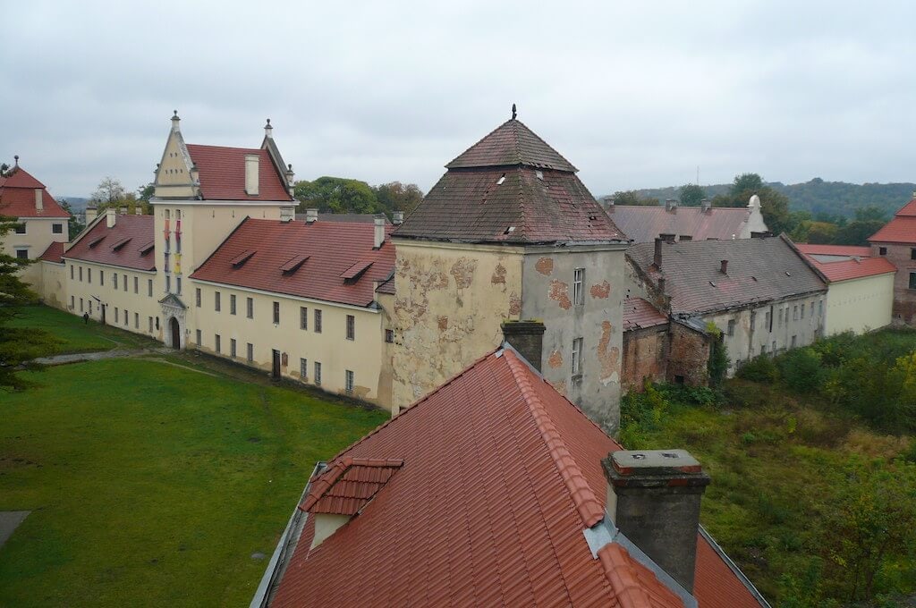 Zhovkva Castle in Ukraine