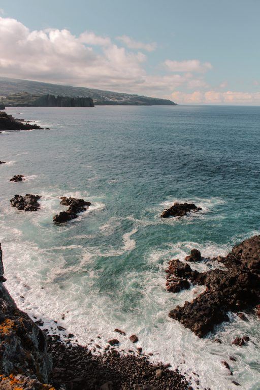 Near Capelas on the northern coast of Sao Miguel, Azores