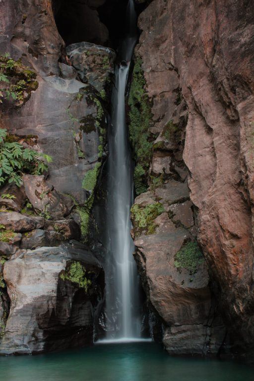 Salto do Cabrito waterfall Sao Miguel in the Azores