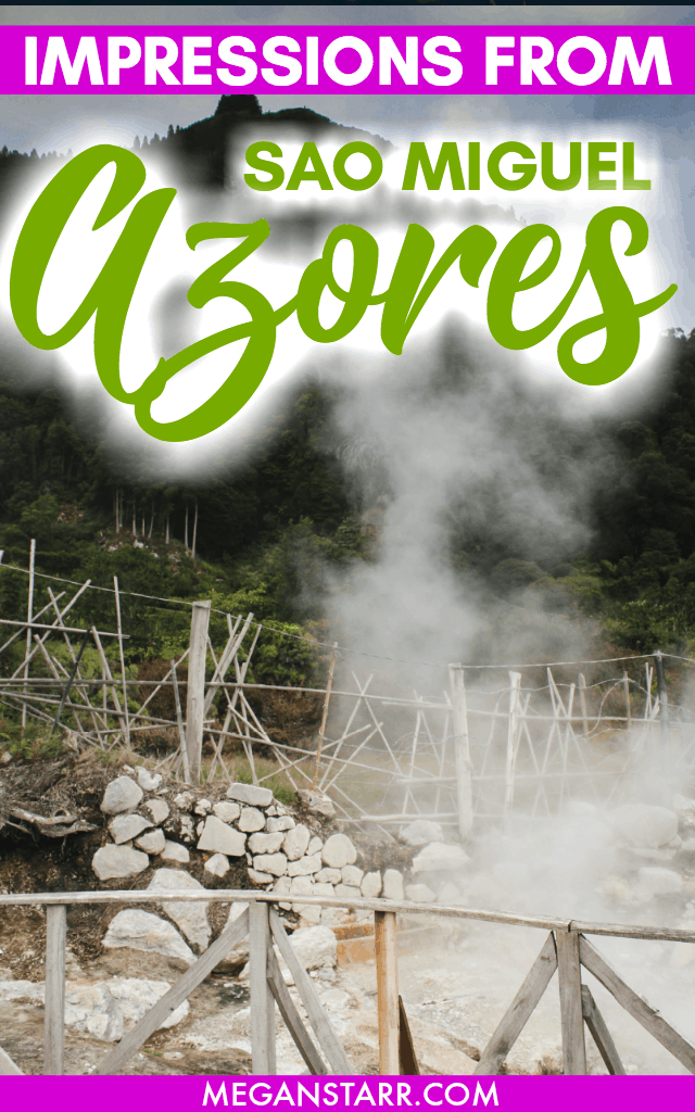 I recently spent a week on Sao Miguel in the Azores and fell completely head over heels in love with the island. This post recaps my time there!