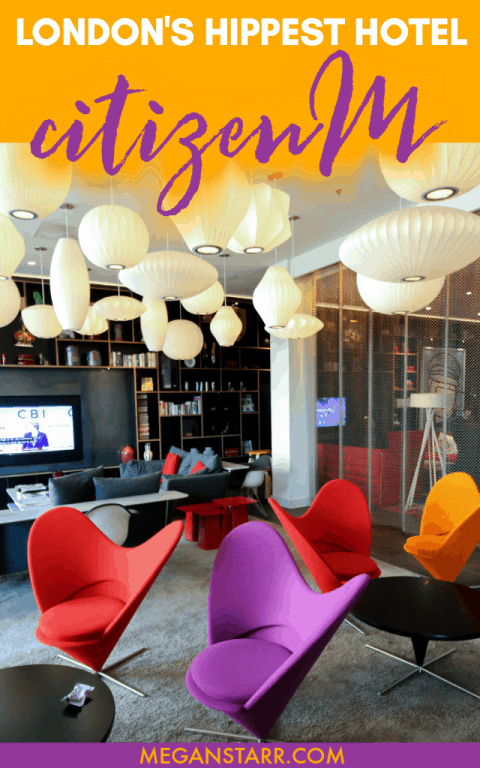 Ever dreamt of waking up with the best view of London? At the modern citizenM Tower of London, your dream can become your reality! Click to see more photos of what makes this ultra cool hotel London's hippest.