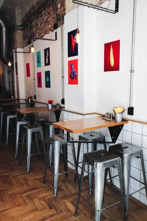 Fabrika Daga cafe in Sofia, Bulgaria