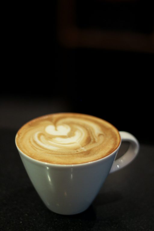 flat white at citizenM Tower of London hotel