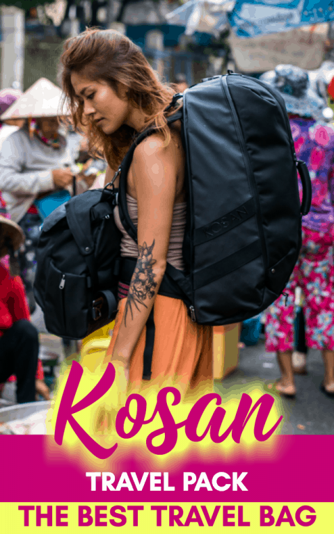 The Kosan Travel Pack System is the best travel bag on the market. With so many amazing features and benefits, your travel will be revolutionized with it! Click to learn more!