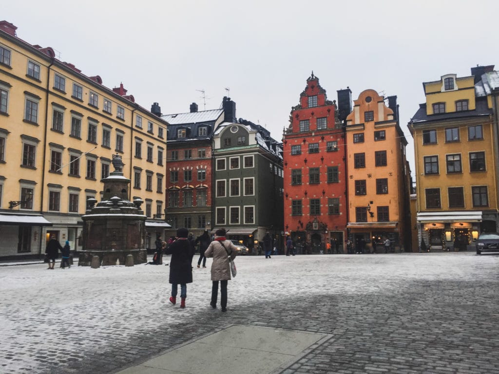  Gamla Stan en Estocolmo, Suecia de Allison Green at Eternal Arrival