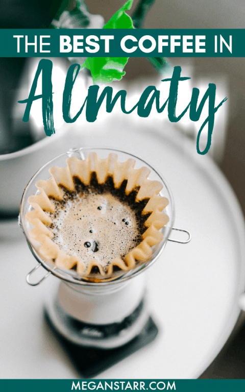 Almaty, Kazakhstan is easily one of the best cities in the world when it comes to a vibrant and lively cafe scene. While cafes are ubiquitous, good coffee isn't ever-present. This post shows the best coffee in Almaty and includes a map of where to find the cafes in the city. Click to read more! #almaty #coffee #kazakhstan #centralasia