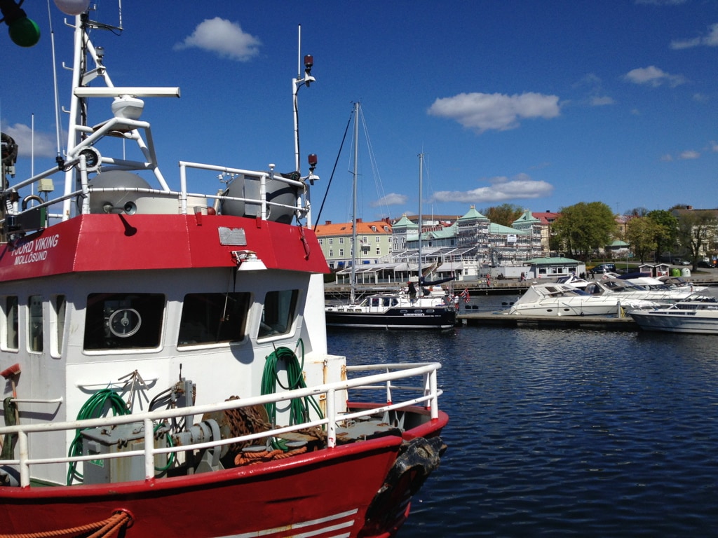 Stromstad, Svédország Nyugat-Svédországban míg a Svenskehandel utazás