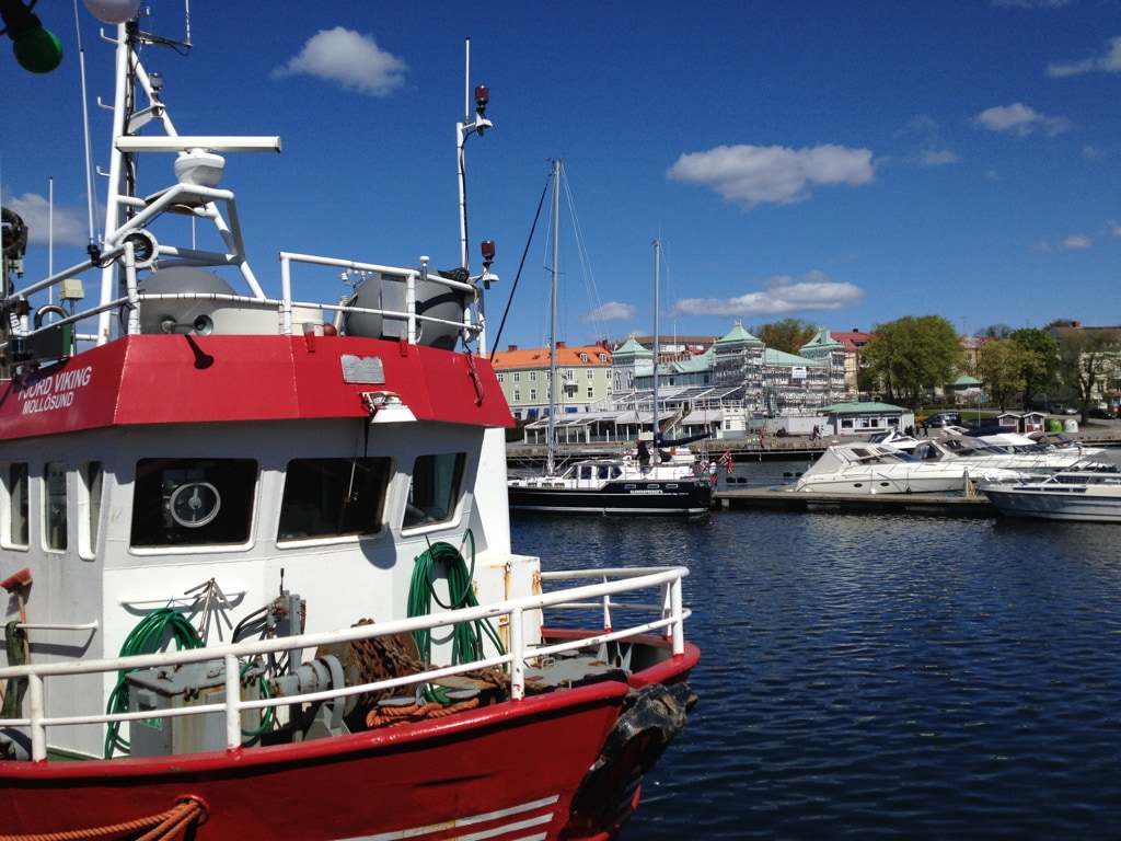 Stromstad, Suecia en el oeste de Suecia durante un viaje a Svenskehandel