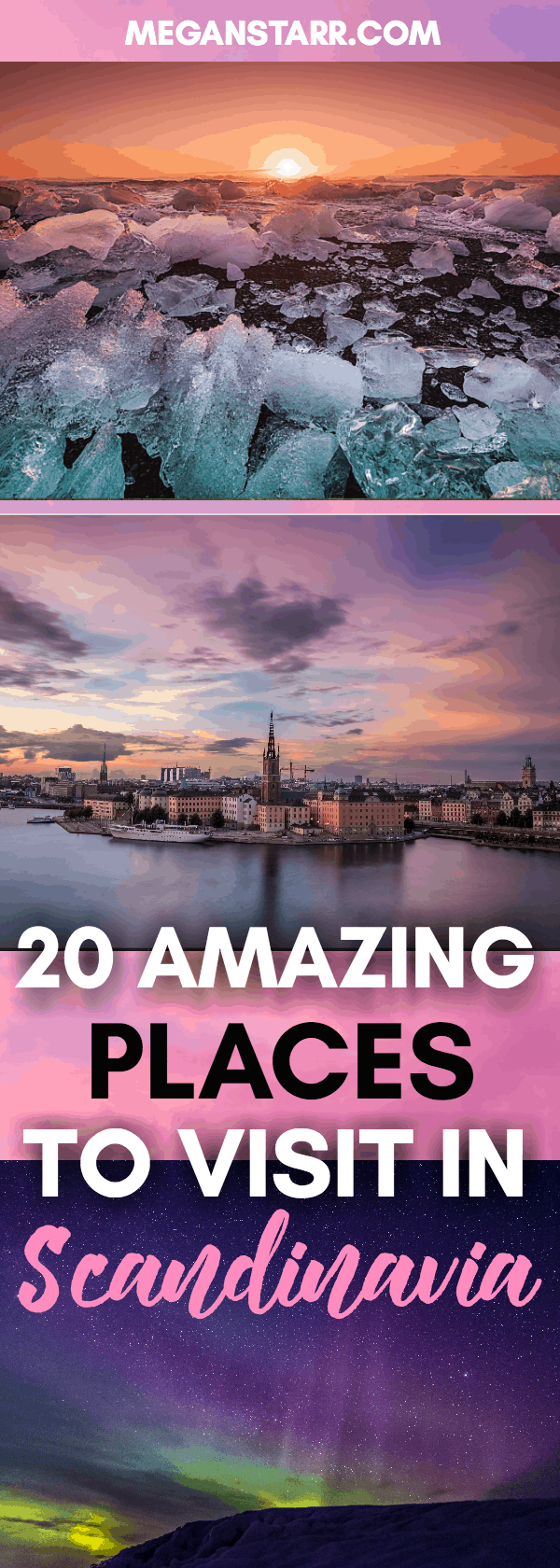 Twenty bloggers name their favorite places to visit in Scandinavia and the Nordics that they think you should travel to as soon as you can! Click the pin to see which cities they picked!