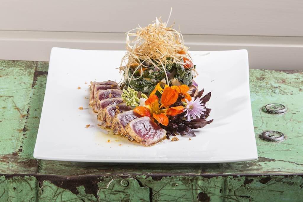 Santa Barbara Lodge by Santa Barbara Eco-Beach Resort in Sao Miguel, Azores restaurant areais tuna fish