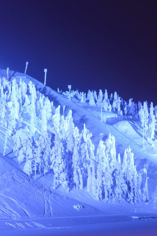 ruka finland polar night light festival