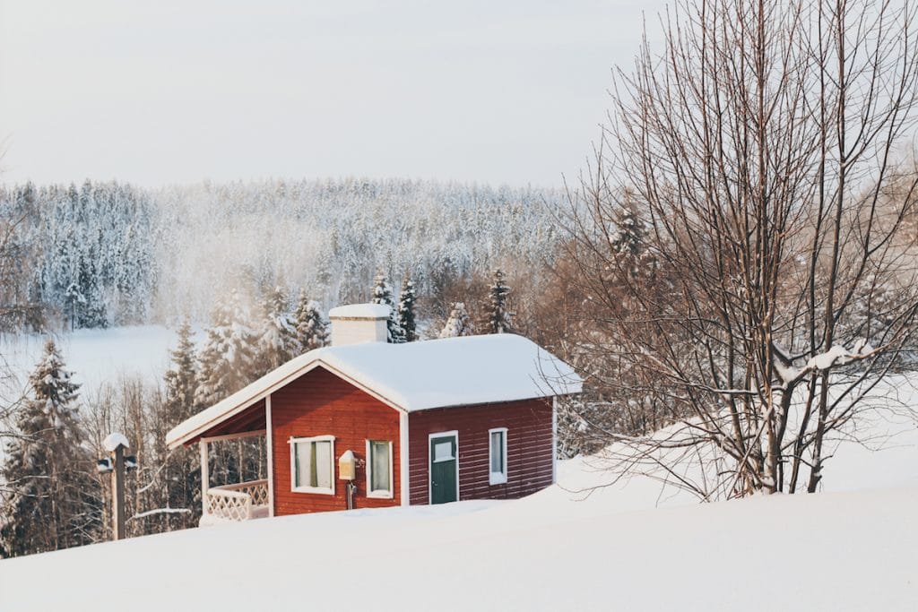 Porjolan Pirtti or Santa's Cottage in Lapland, Finland in Kuusamo