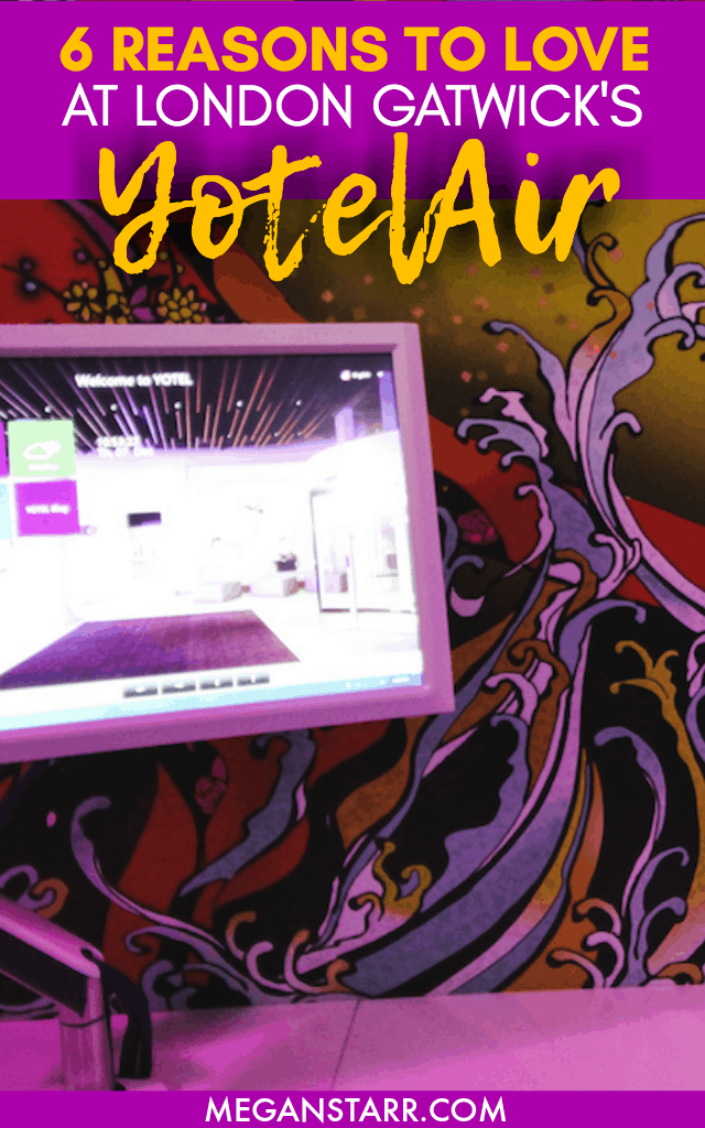 6 Reasons to Stay At (and Love!) YotelAir London Gatwick - airport hotels can make a flight so much easier and YotelAir did just that for me on a recent trip! Click to read more! #hotel #airport #london