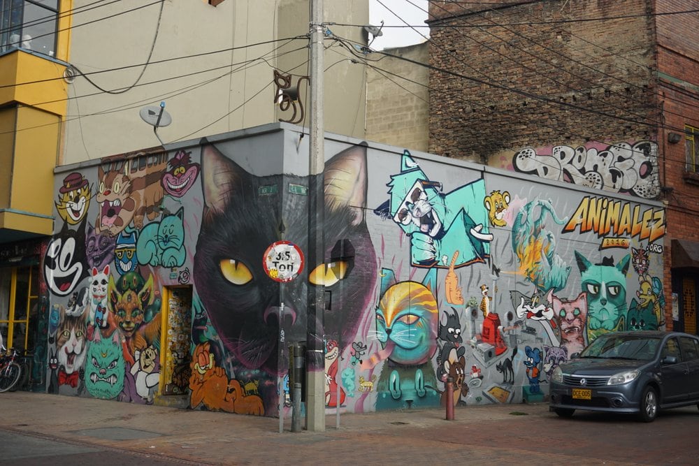 One of the most impressive works you’ll see in Bogota