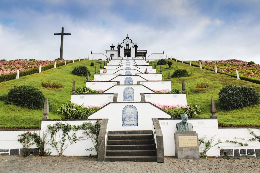 church in sao miguel azores