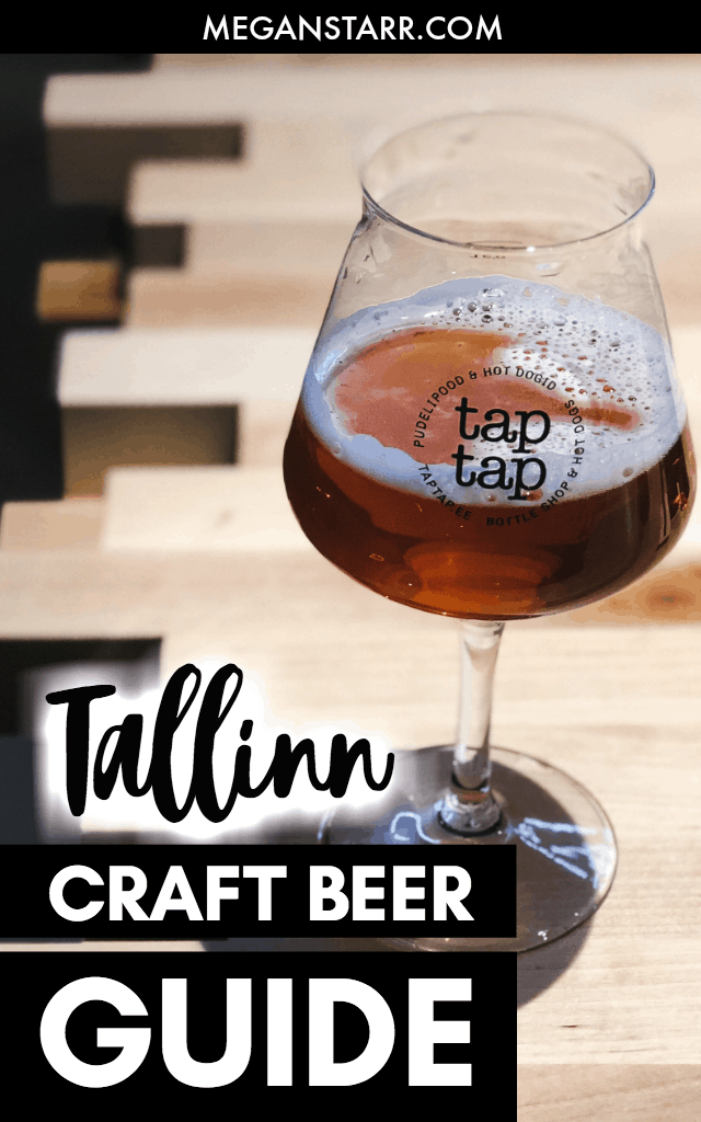 Travelers to Estonia quickly realize that it is pretty easy to find and drink craft beer in Tallinn. The Estonian beer scene in Tallinn is thriving and there are craft beer bars in various parts of the city that cater to all types of beer drinkers. This is a guide to where to drink craft beer in Tallinn, Estonia. #tallinn #estonia #beer #baltics #craftbeer #pohjala #beerlovers #europe #europeanbeer #goodbeer