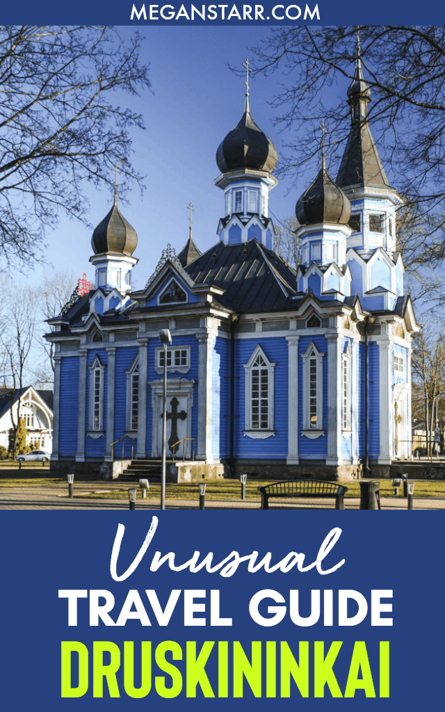 Druskininkai, Lithuania Travel Guide: Unusual Things to Do in a Lithuania Spa Town : This is a guide to things to do in Druskininkai outside of the usual spas, aqua park, cable cars, and snow arena. The guide includes hotel, restaurant, and practical information. #lithuania #baltics #travelguide #druskininkai #spatown