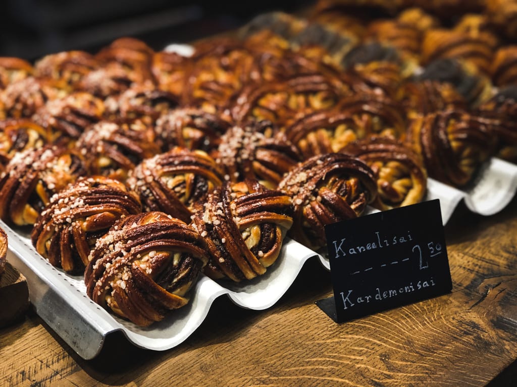 Tallinn Cafes: Where to Find The Best Coffee in Tallinn, Estonia Røst Scandinavia Bakery cinnamon bun