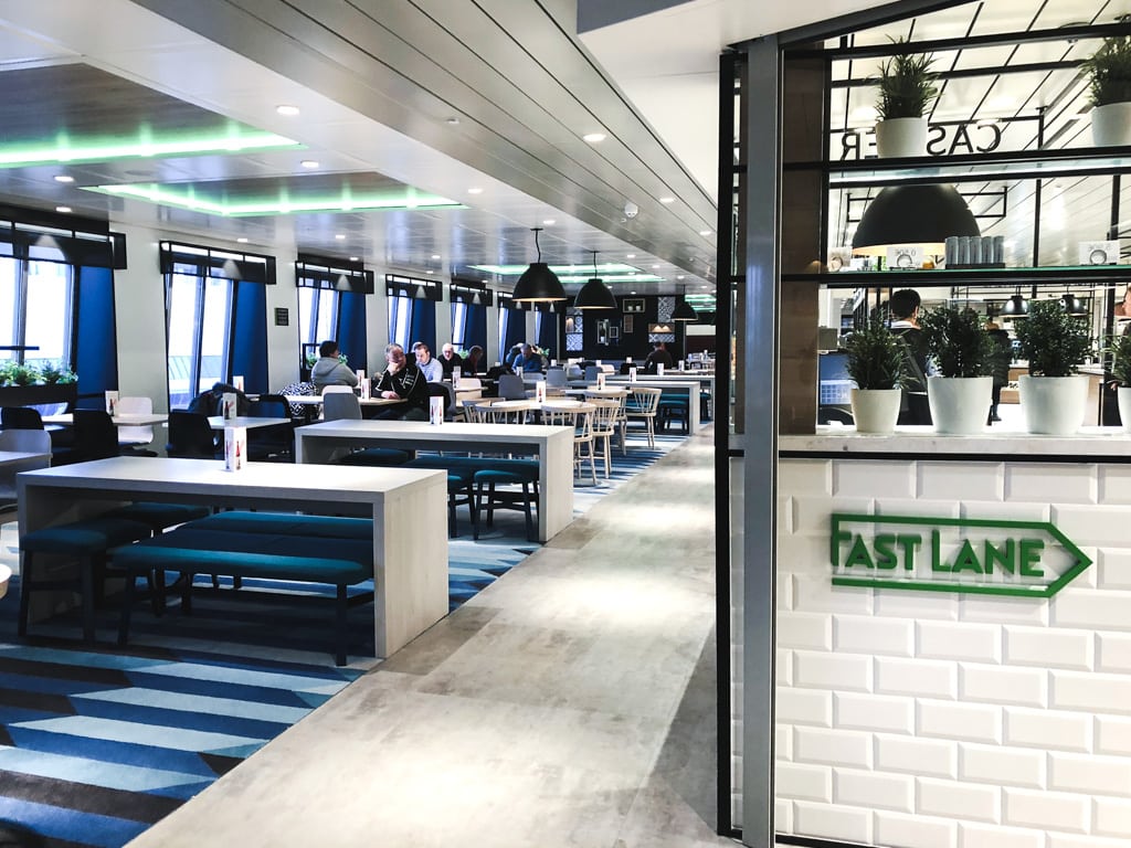 Tallinn to Helsinki Ferry: Cruising Across the Baltic Sea with Tallink Megastar bar on ship