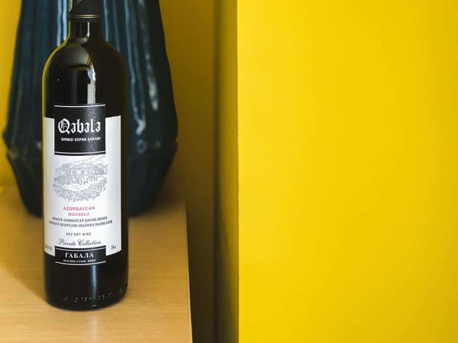 Azeri wine in Baku