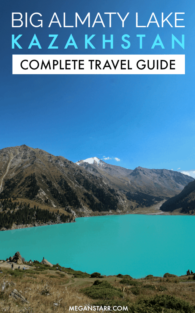 Big Almaty Lake: A Complete Travel Guide to the Most Famous Lake in Kazakhstan #bigalmatylake #almaty #kazakhstan #lake #mountains #centralasia #travelguide #nature