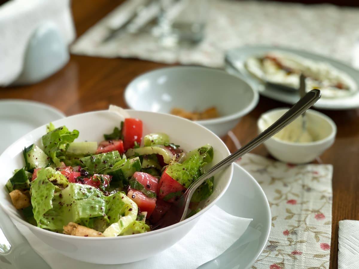 fatoush salad charentsi 28 Things to Do in Yerevan, Armenia