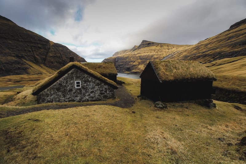 Mikladalur village in the Faroe Islands on Kalsoy: best Faroe Islands day tours