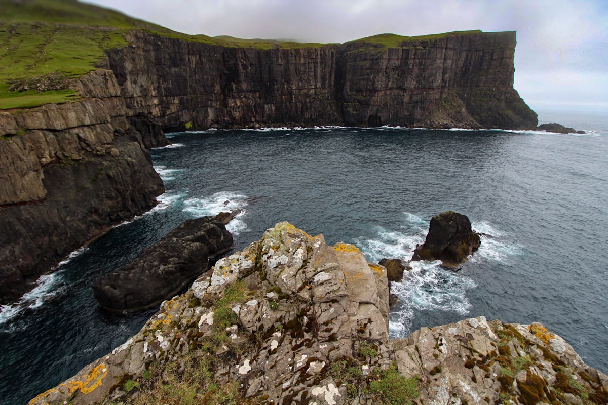 Visit Faroe Islands: A Guide to the Best Views and Places for Photography eggjarnar cliffs near vagur on suduroy