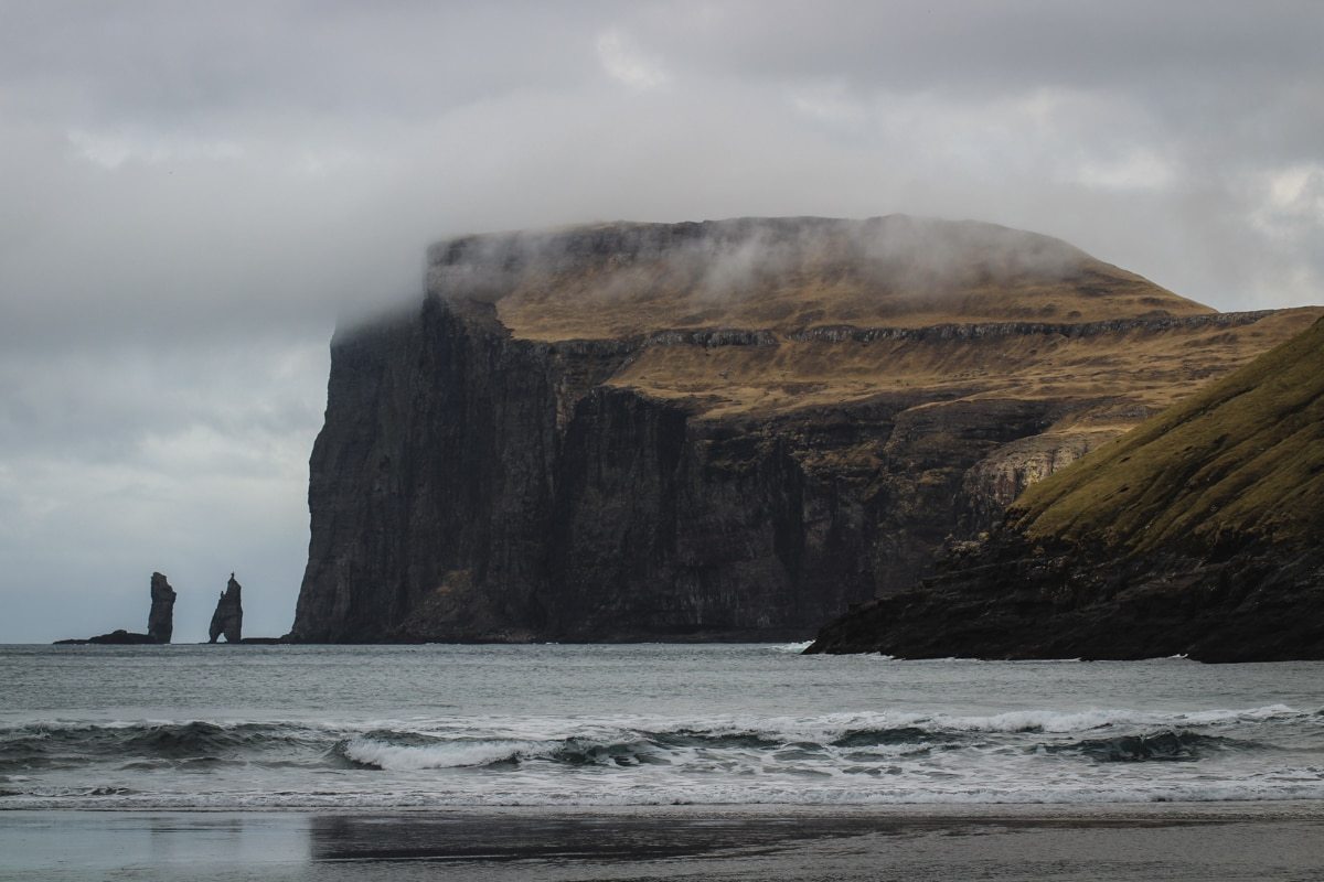 Risin and Kellingin as seen from Tjørnuvik on Streymoy in the Faroe Islands - Visit Faroe Islands: A Guide to the Best Views and Photography Spots