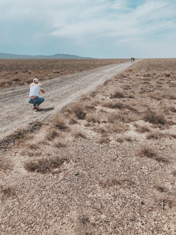 Singing Dunes Altyn Emel National Park Kazakhstan instagram photo shoot leading lines