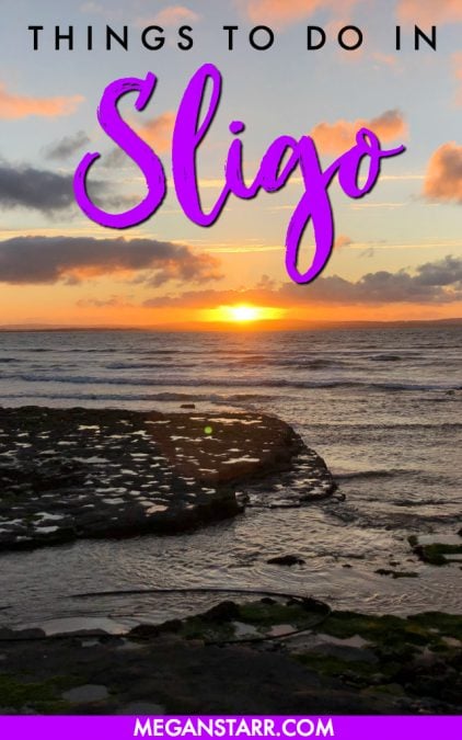 Sligo, Ireland is one of the most underrated places I have ever been. This is a post showcasing the many things to do in Sligo (for all travelers!) #sligo #ireland #visitireland #westireland #travel #europe #golf #golfcourses