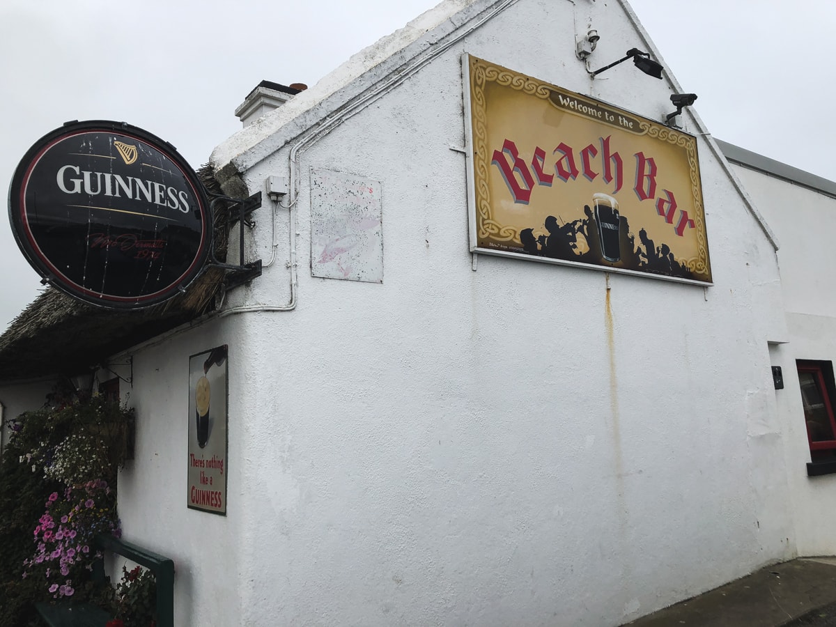 beach bar in aughris sligo ireland