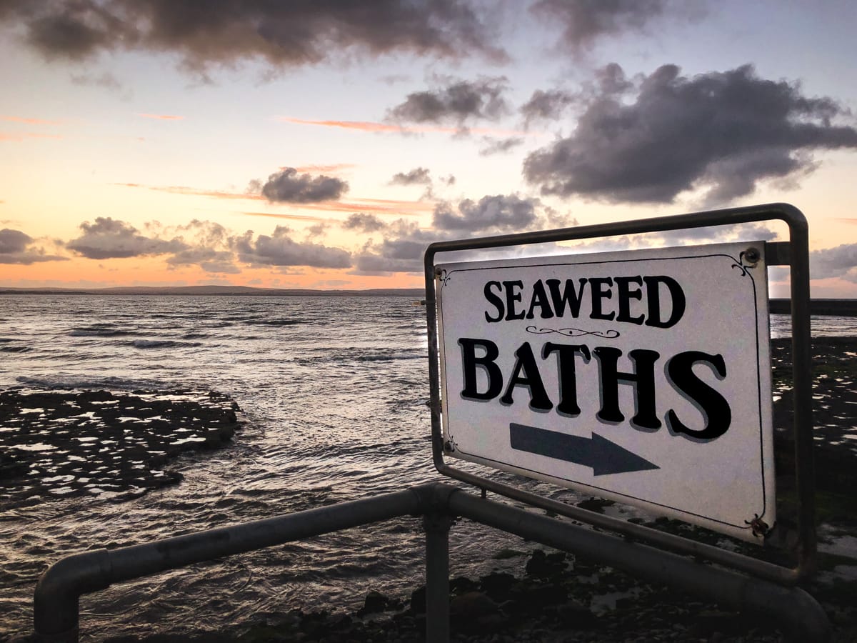 seaweed baths kilcullens in enniscrone sligo ireland