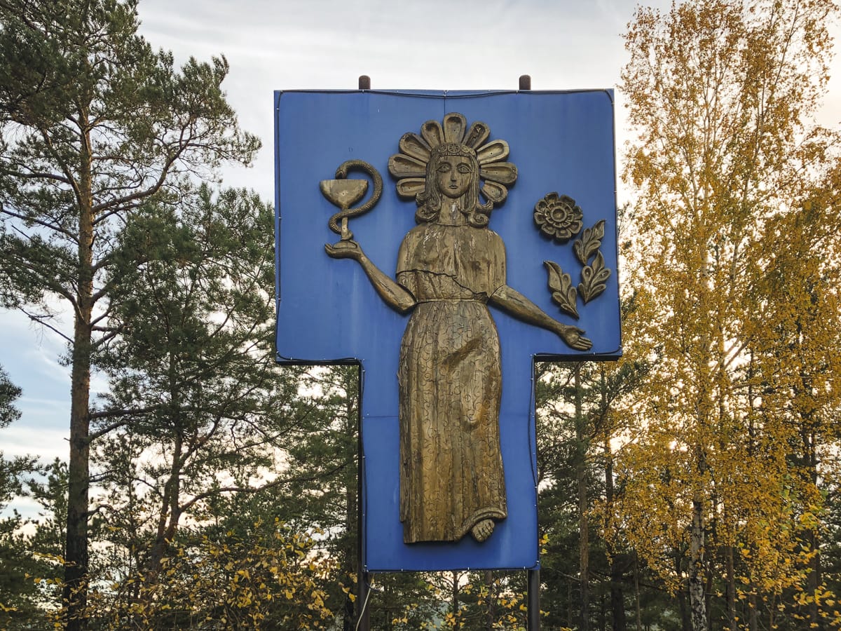 Burabay National Park - Borovoe and Chebache Lakes in Kazakhstan-36 soviet sanatorium Zeloniy Bor Sanatorium