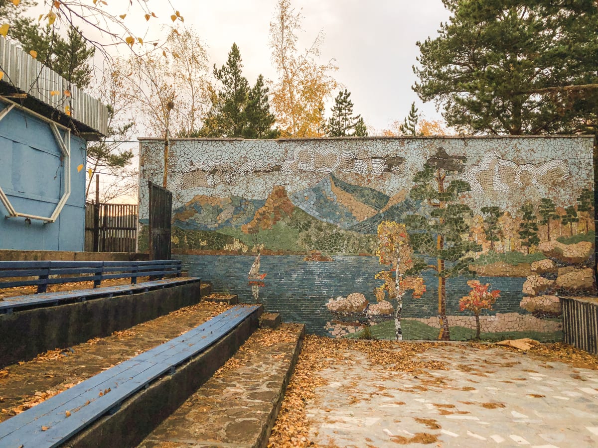 Burabay National Park - Borovoe and Chebache Lakes in Kazakhstan-36 soviet sanatorium Zeloniy Bor Sanatorium