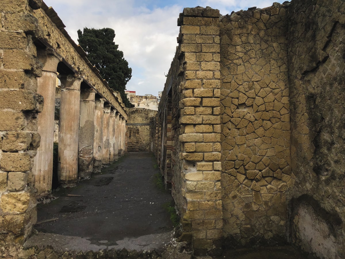 Herculaneum Italy - Ercolano Italy UNESCO World Heritage ruined by Vesuvius-1