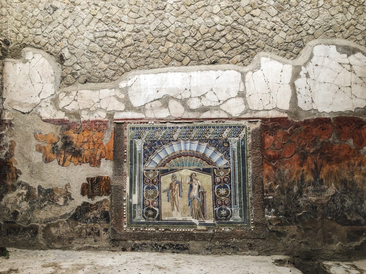 Herculaneum Italy - Ercolano Italy UNESCO World Heritage ruined by Vesuvius-13