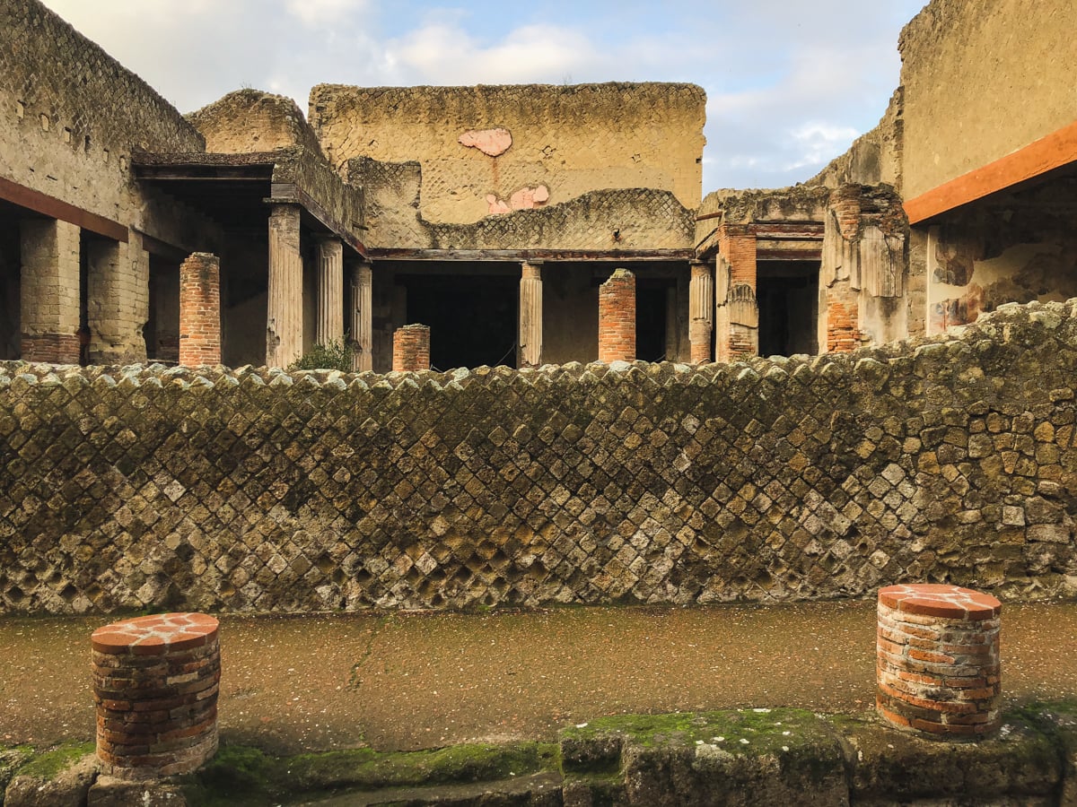 Herculaneum Italy - Ercolano Italy UNESCO World Heritage ruined by Vesuvius-14