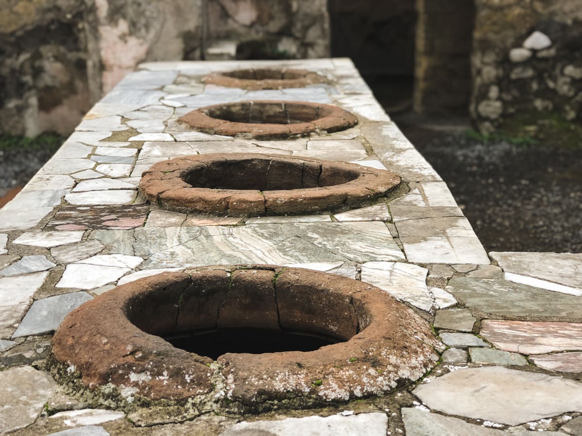 Herculaneum Italy - Ercolano Italy UNESCO World Heritage ruined by Vesuvius-17